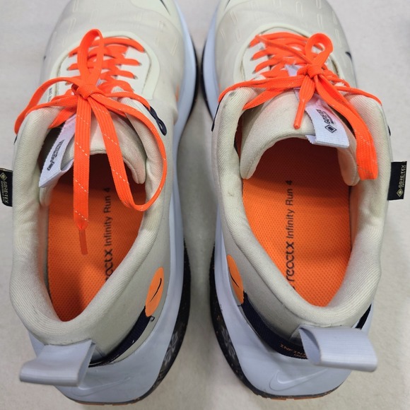 Nike React Infinity Run 4 GTX Gore-Tex Mens 12 LIMITED USE Storm Tread - Picture 9 of 12